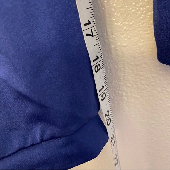 WEISSMAN Dance Costume navy blue sequin long sleeve High Hopes 11964 child MC - Picture 4 of 10